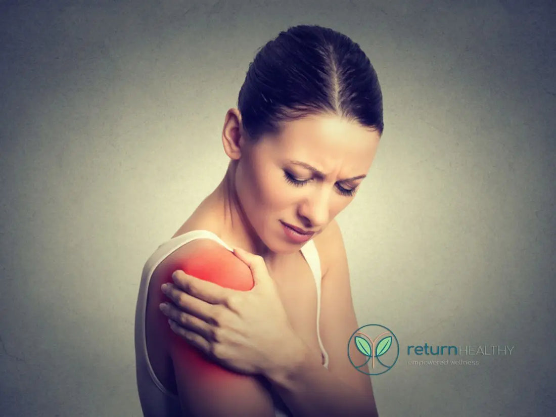 Natural pain-relief herbs and supplements, illustrating an article on managing pain without conventional medication.