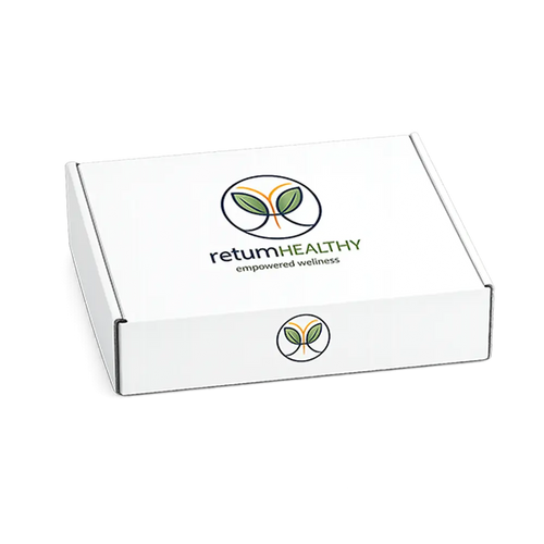 Return Healthy supplement kit with multiple practitioner-grade formulas packaged together.