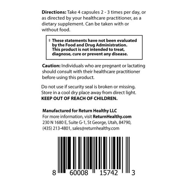 ITIS | Pain & Inflammation Support directions