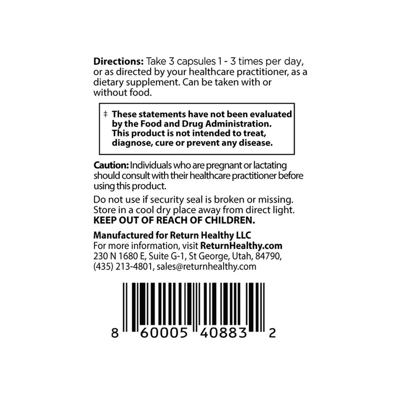 Adaptogen Immune | Natural Stress & Immune Support directions