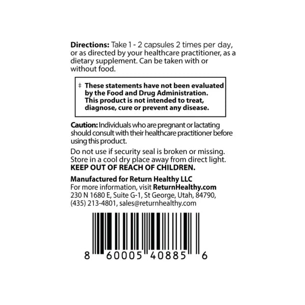 Bio-Assist | Natural Organ Support directions