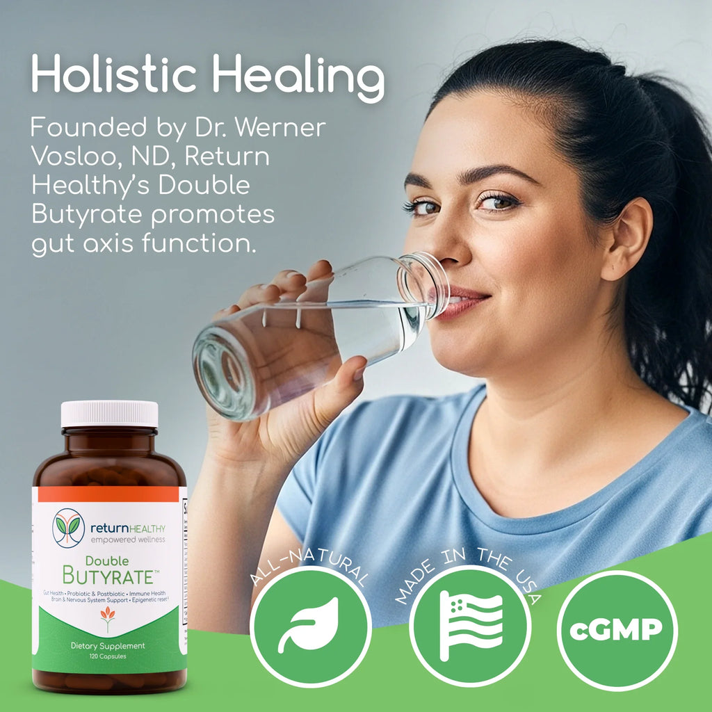 Double Butyrate benefits - gut lining support, digestive balance, and microbiome resilience