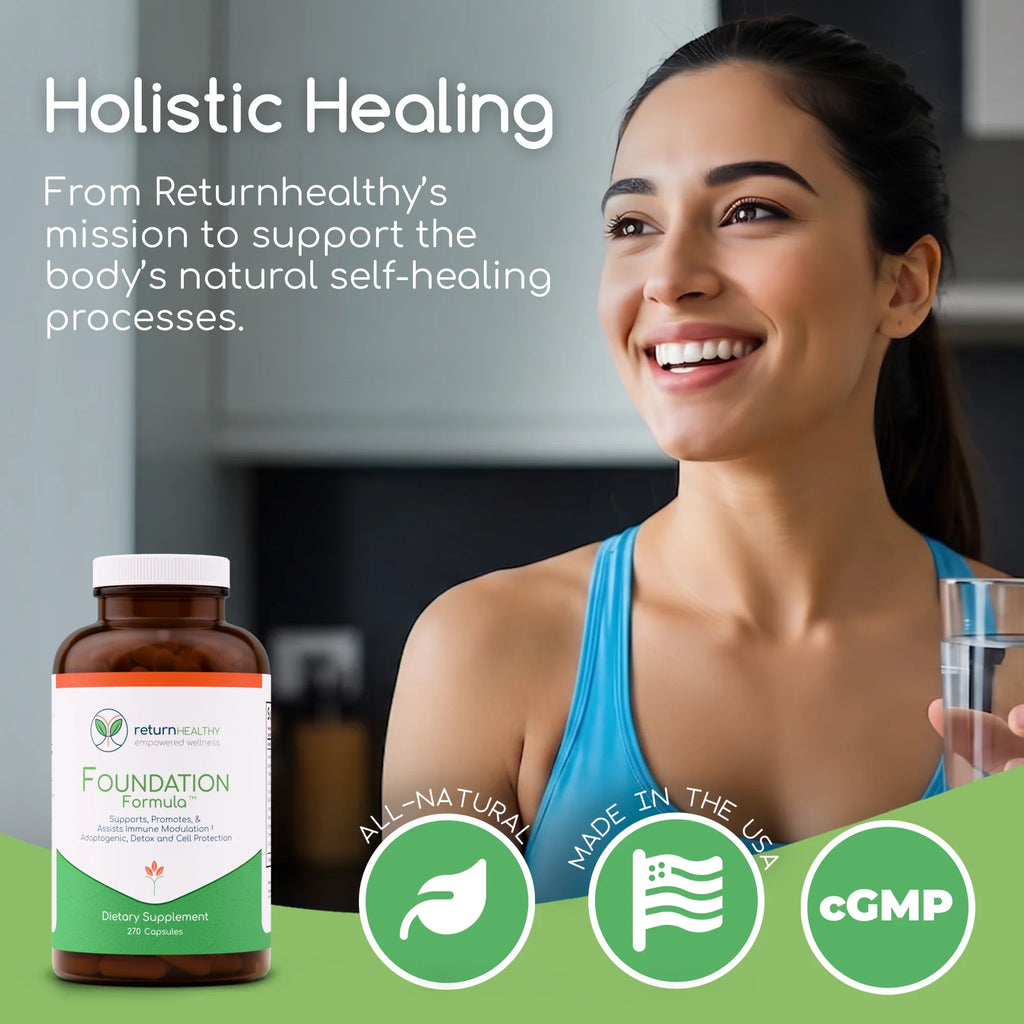 Foundation Formula benefits - stress resilience, immune foundation, and detox pathway support