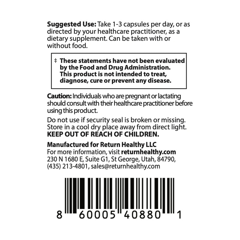 Herbal Biotic | Natural Immune and Microbial Level Support directions