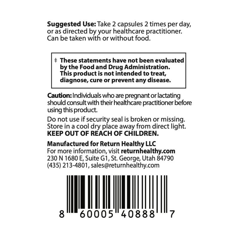 Microbiome Balance | Gut and Digestive Support directions