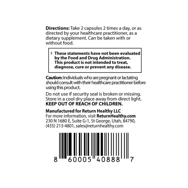 Microbiome Balance | Gut & Digestive Support directions
